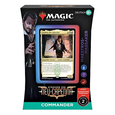 Magic the Gathering Straßen von Neu-Capenna Commander Decks Display (5) german