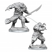 Magic the Gathering Unpainted Miniatures Zurgo Helmsmasher & Unyielding Krumar Assortment (2)