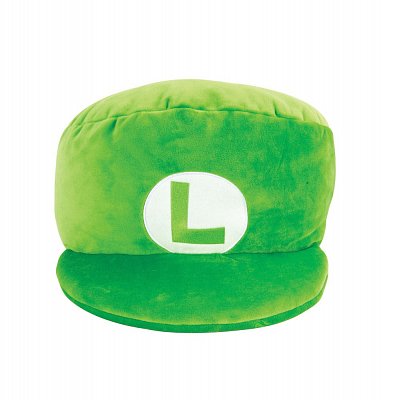 Mario Kart Mocchi-Mocchi Plush Figure Luigi Hat 18 cm