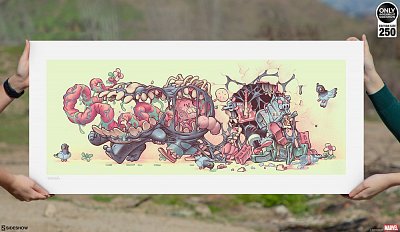 Marvel Art Print Venom: The Symbiote Stroll by Tien Hee 76 x 36 cm - unframed