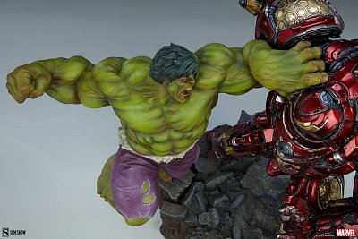 Marvel Maquette Hulk vs Hulkbuster 50 cm