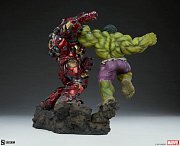 Marvel Maquette Hulk vs Hulkbuster 50 cm