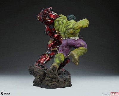 Marvel Maquette Hulk vs Hulkbuster 50 cm