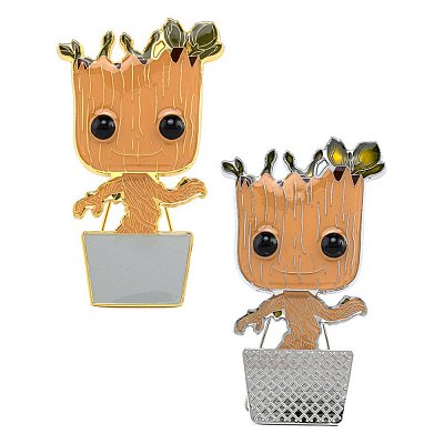 Marvel POP! Enamel Pins Baby Groot 10 cm Assortment (12)