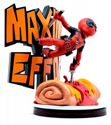 Marvel Q-Fig MAX Diorama Deadpool Maximum Effort 14 cm