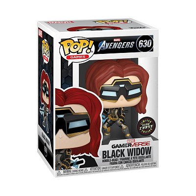 Marvel\'s Avengers (2020 video game) POP! Marvel Vinyl Figures Black Widow 9 cm Assortment (6)