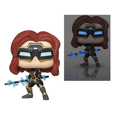 Marvel\'s Avengers (2020 video game) POP! Marvel Vinyl Figures Black Widow 9 cm Assortment (6) --- DAMAGED PACKAGING