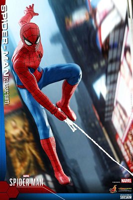 Marvel\'s Spider-Man Video Game Masterpiece Action Figure 1/6 Spider-Man (Classic Suit) 30 cm