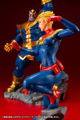 Marvel Universe Avengers Series ARTFX+ PVC Statue 1/10 Captain Marvel 17 cm