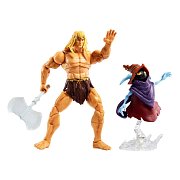 Masters of the Universe: Revelation Masterverse Action Figures 2022 Deluxe Savage He-Man & Orko 18 cm - Damaged packaging