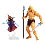 Masters of the Universe: Revelation Masterverse Action Figures 2022 Deluxe Savage He-Man & Orko 18 cm - Damaged packaging