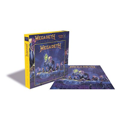 Megadeth Rock Saws Jigsaw Puzzle Rust in Peace (500 pieces)