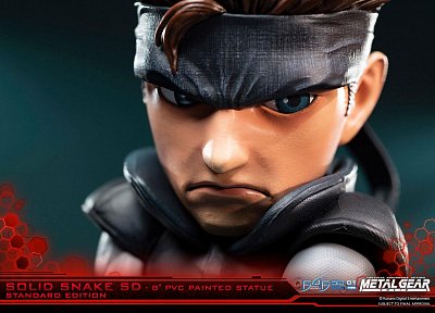 Metal Gear Solid PVC SD Statue Solid Snake 20 cm