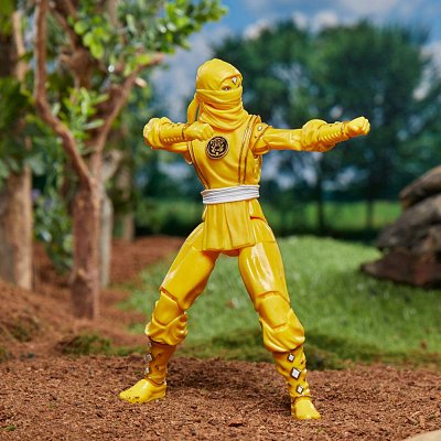 Mighty Morphin Power Rangers Lightning Collection Actionfigur Ninja Yellow Ranger 15 cm