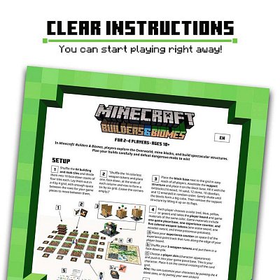 Minecraft Board Game Builders & Biomes
