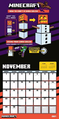 Minecraft Calendar 2021 *English Version*
