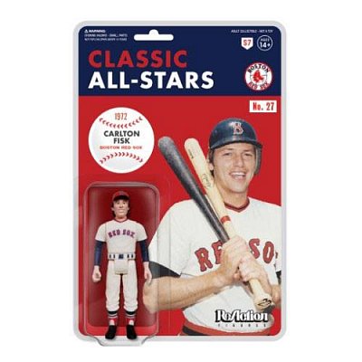 MLB Classic ReAction Action Figure Carlton Fisk (Boston Red Sox) 10 cm