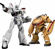 Mobile Police Patlabor Moderoid Plastic Model Kits 1/60 AV-98 Ingram & Bulldog 10 - 13 cm - Damaged packaging
