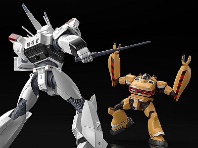 Mobile Police Patlabor Moderoid Plastic Model Kits 1/60 AV-98 Ingram & Bulldog 10 - 13 cm - Damaged packaging