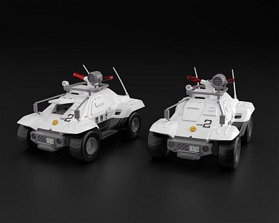 Mobile Police Patlabor Plastic Model Kits 1/43 2-Pack Type 98 Command Vehicle 4 cm