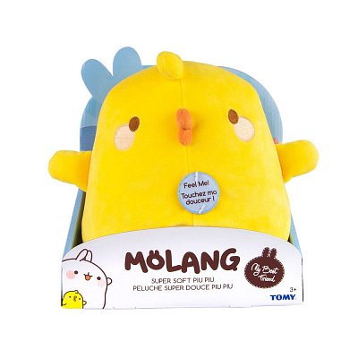 Molang Super Soft Plush Figure Piu Piu 25 cm