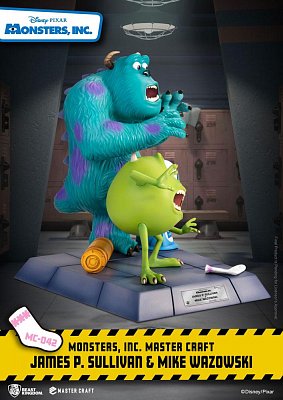 Monsters, Inc. Master Craft Statue James P. Sullivan & Mike Wazowski 34 cm