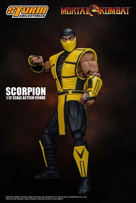 Mortal Kombat Action Figure 1/12 Scorpion 16 cm