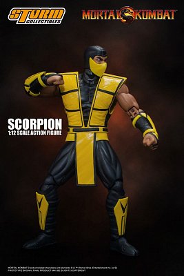 Mortal Kombat Action Figure 1/12 Scorpion 16 cm