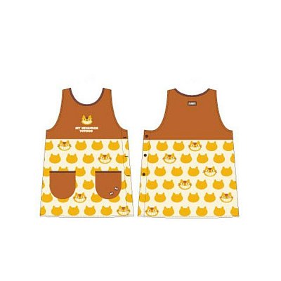 My Neighbor Totoro Apron Catbus Silhouette