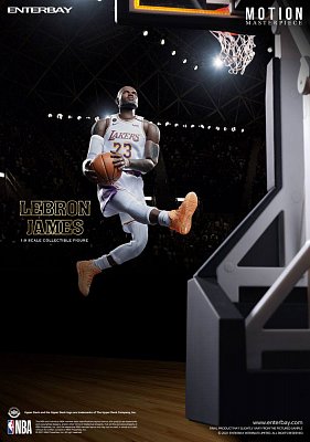 NBA Collection Motion Masterpiece Actionfigur 1/9 LeBron James (LA Lakers) 23 cm