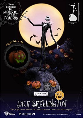 Nightmare Before Christmas Master Craft Statue Jack Skellington 40 cm