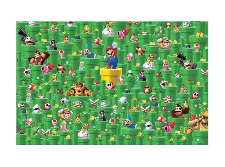  Ravensburger Super Mario Brothers Pencil Pot 3D Jigsaw