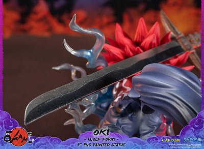 Okami PVC Statue Oki (Wolf Form) 21 cm