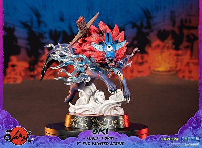 Okami PVC Statue Oki (Wolf Form) 21 cm