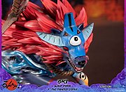 Okami PVC Statue Oki (Wolf Form) 21 cm - Damaged packaging