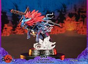 Okami PVC Statue Oki (Wolf Form) 21 cm - Damaged packaging