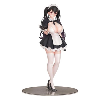 Original Character Statue 1/6 Maid Cafe Waitress Illustrated by Popqn 27 cm