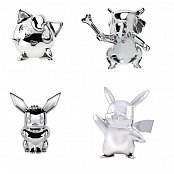 Pokémon 25th anniversary Select Battle Mini figures Silver Version Set B 7 cm Assortment (6)
