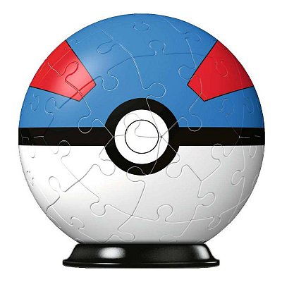 Pokémon 3D Puzzle Pokéballs: Great Ball (54 pieces)