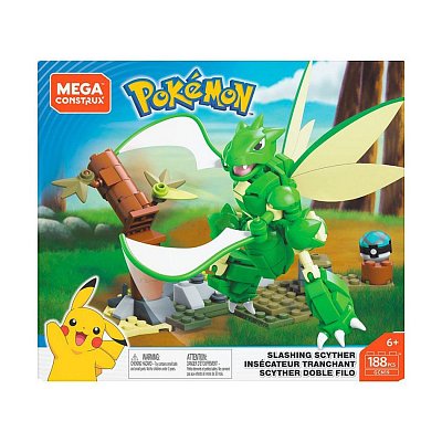 Pokémon Mega Construx Construction Set Super-Sized Scyther 13 cm --- DAMAGED PACKAGING
