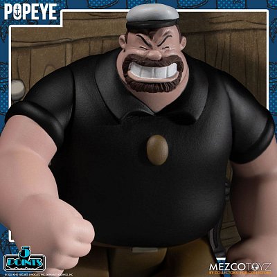 Popeye 5 Points Action Figures Deluxe Box Set 9 cm