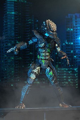 Predator 2 Action Figure Ultimate Battle-Damaged City Hunter 20 cm