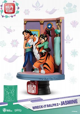 Ralph Breaks the Internet D-Stage PVC Diorama Jasmine & Vanellope 15 cm