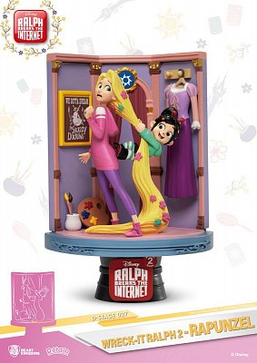 Ralph Breaks the Internet D-Stage PVC Diorama Rapunzel & Vanellope 15 cm