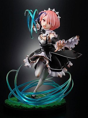 Re:ZERO -Starting Life in Another World- PVC Statue 1/7 Ram Battle with Roswaal Ver. 24 cm