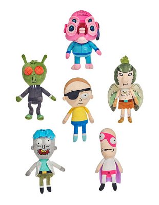 Rick and Morty Plush Figures 32 cm Assortment (6)
