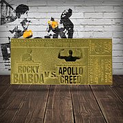 Rocky II Replica Superfight II Ticket (gold plated)