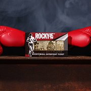 Rocky Replica 45th Anniversary Bicentennial Superfight Ticket (gold plated)