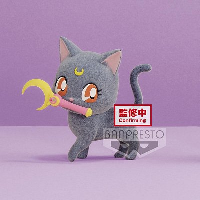 Sailor Moon Eternal Fluffy Puffy Mini Figure Luna Ver. A 7 cm