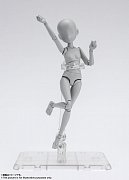 S.H. Figuarts Action Figure Body Chan Ken Sugimori Edition DX Set (Gray Color Ver.) 13 cm